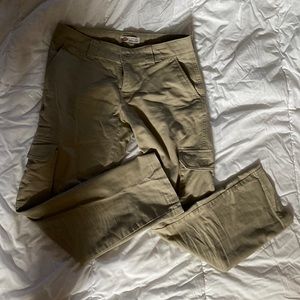 Womens Dickies Khaki Cargo Pants